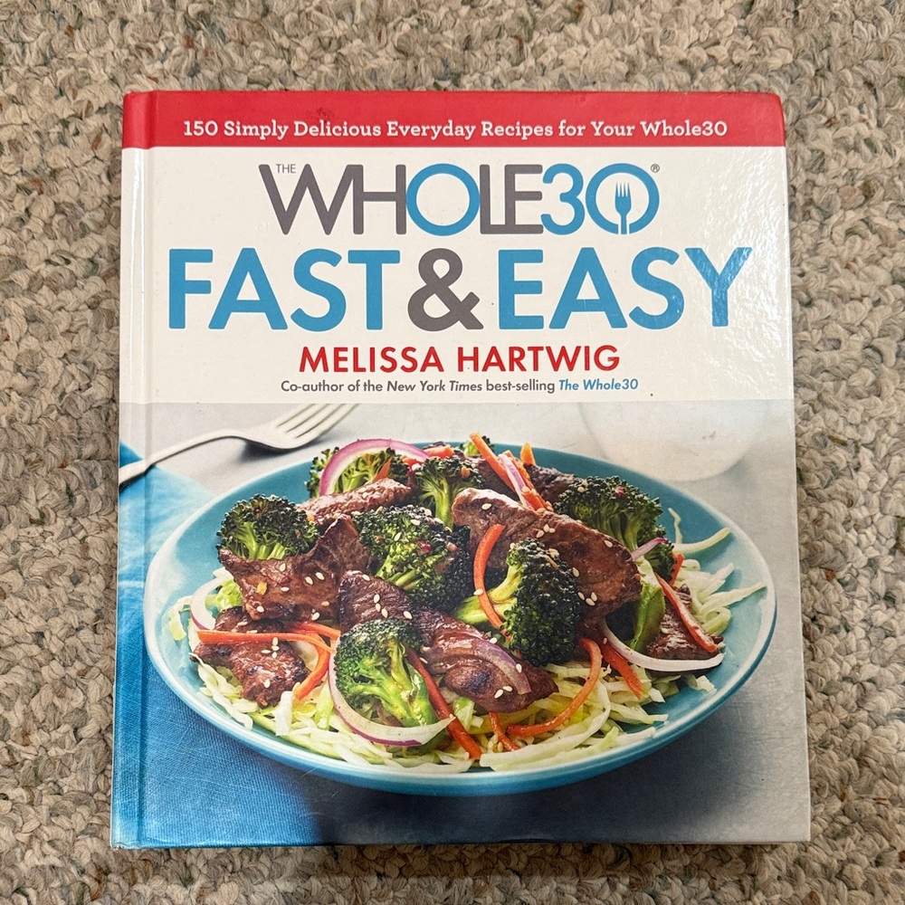 Fast & Easy Cookbook - Blue Cover